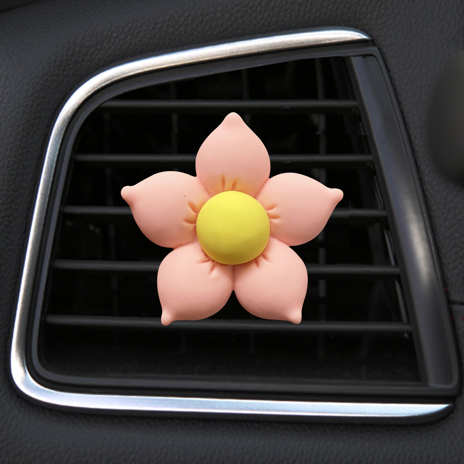 Wholesale Candy Color Sunflower Car Aroma Decoration Clip