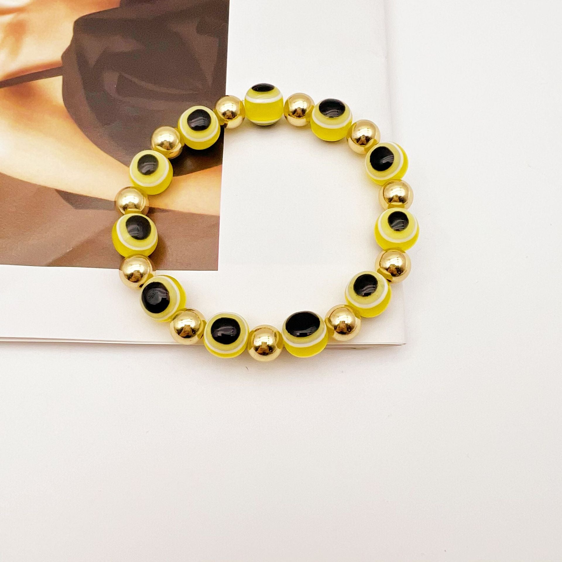 Pulseras Con Cuentas De Ojo De Diablo al por mayor