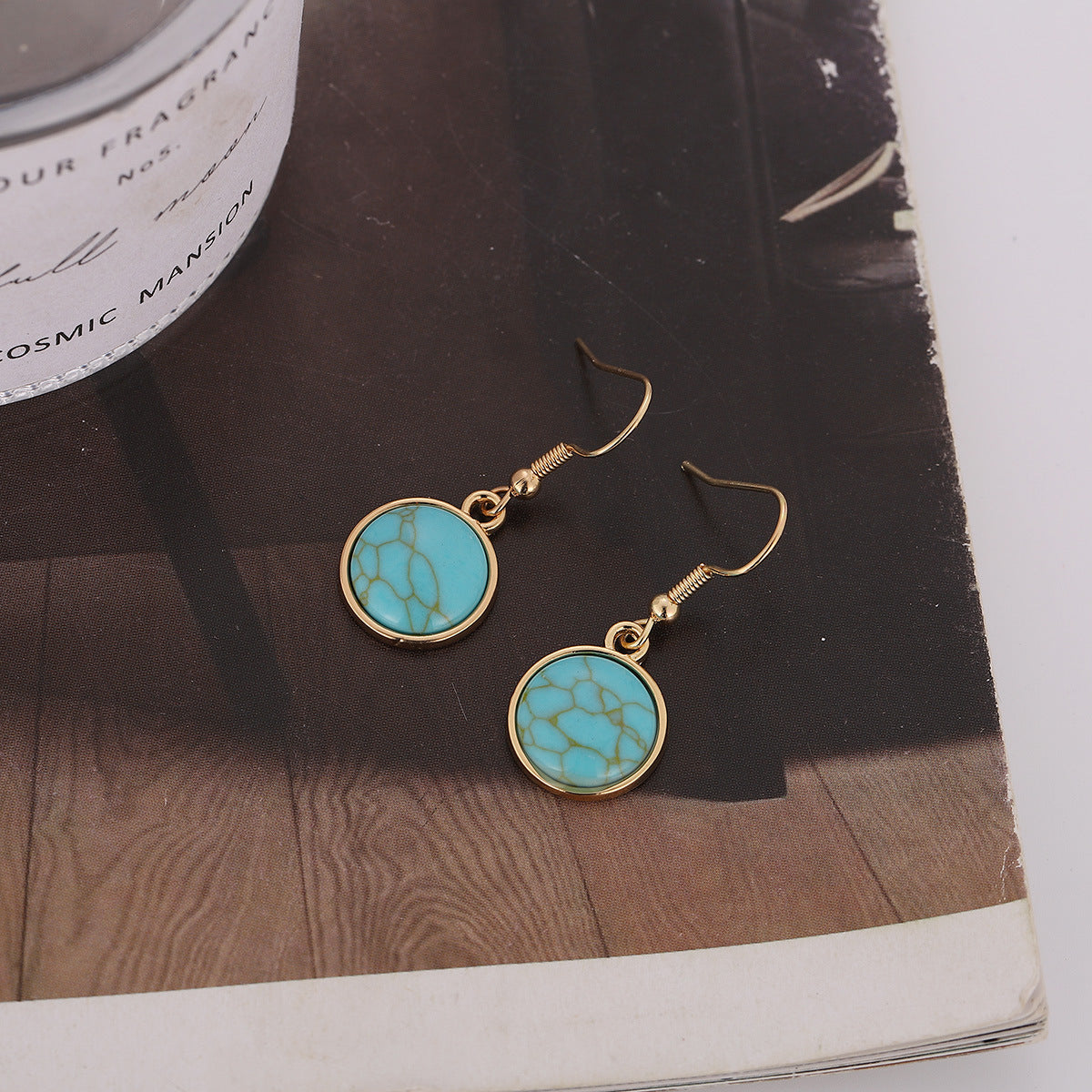 Wholesale Marble Alloy Earrings