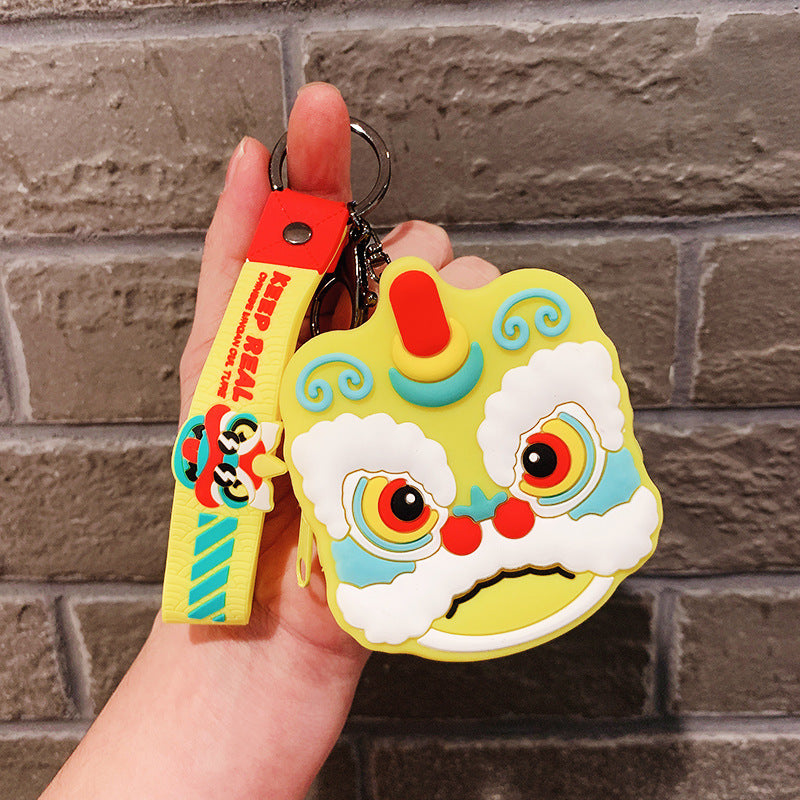 Wholesale Silicone Xingshi Zero Wallet Pendant Creative Key Chain