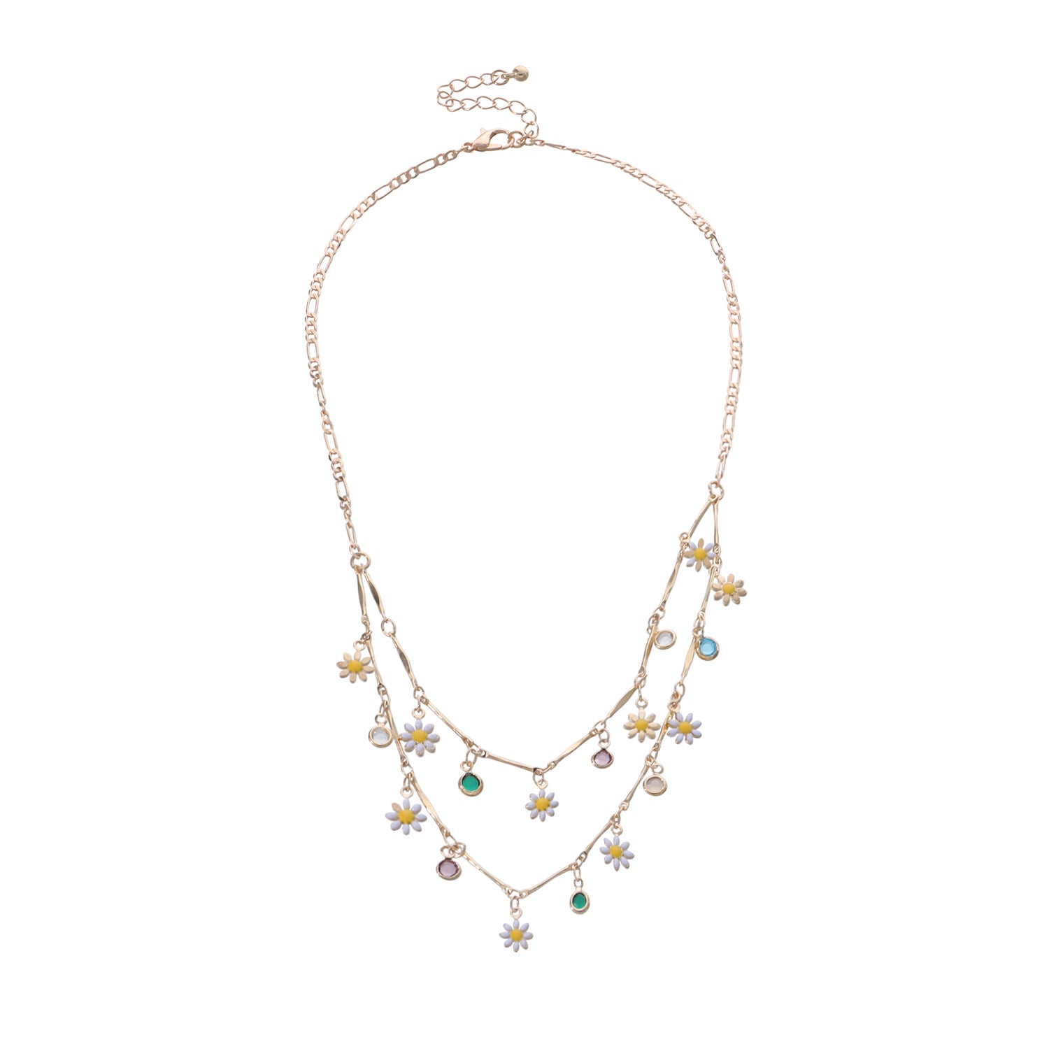 Wholesale Smiley Face Alloy Necklace