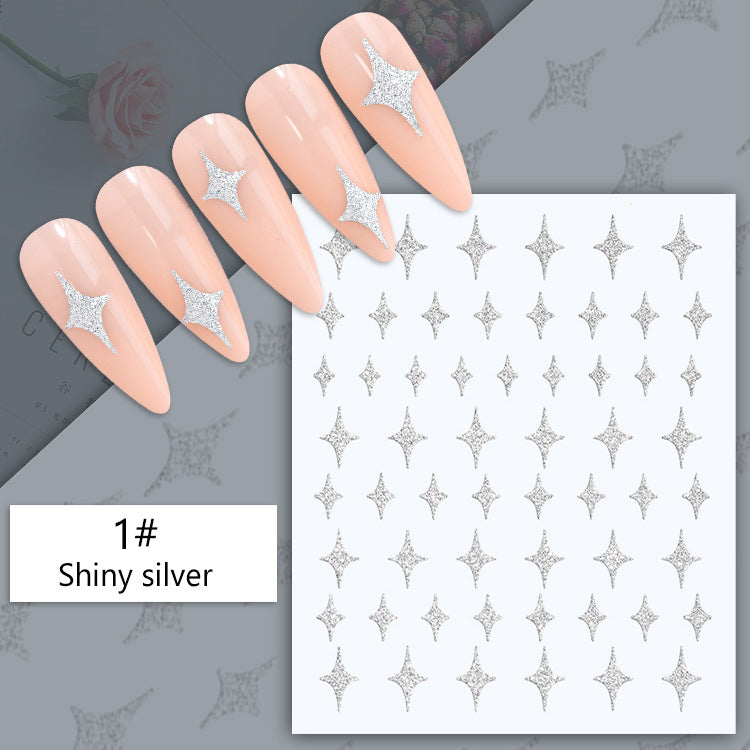 Venta al por mayor Glitter Silver Block Curve French Stripe Curve Mejora de uñas de resina