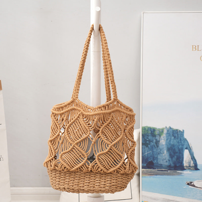 Wholesale Cotton Hollow Woven Bag