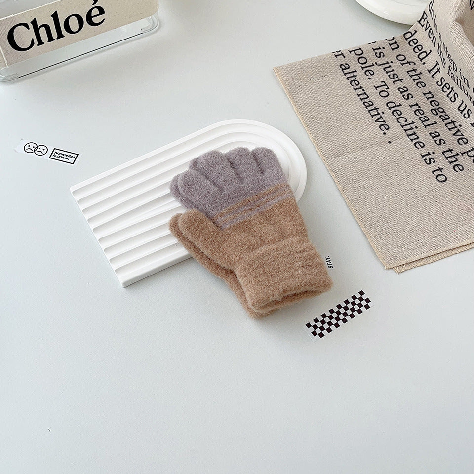 Wholesale Warm and Cute Children's Thickened Gloves