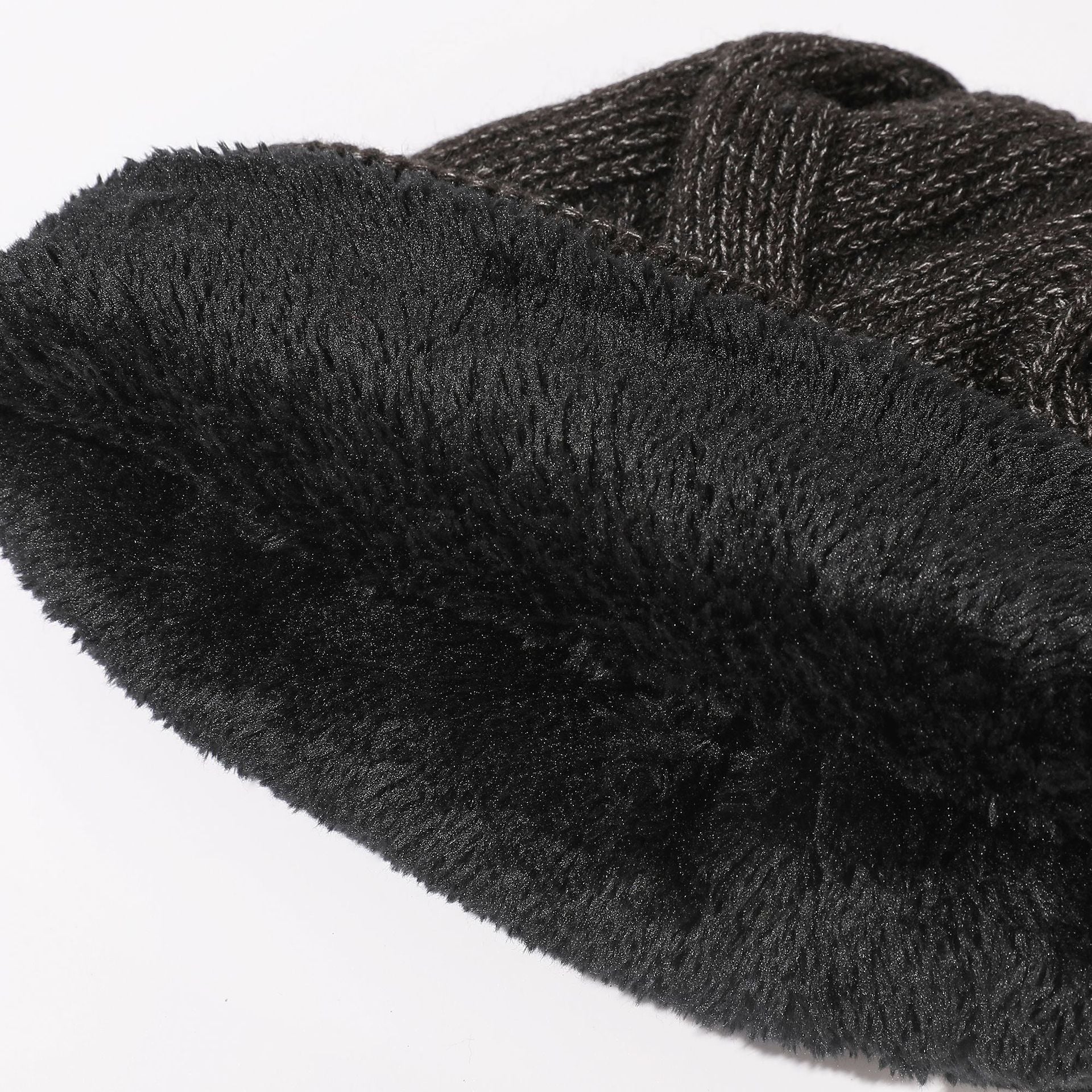 Wholesale Winter Thickened Twill Knitted Wool Hats