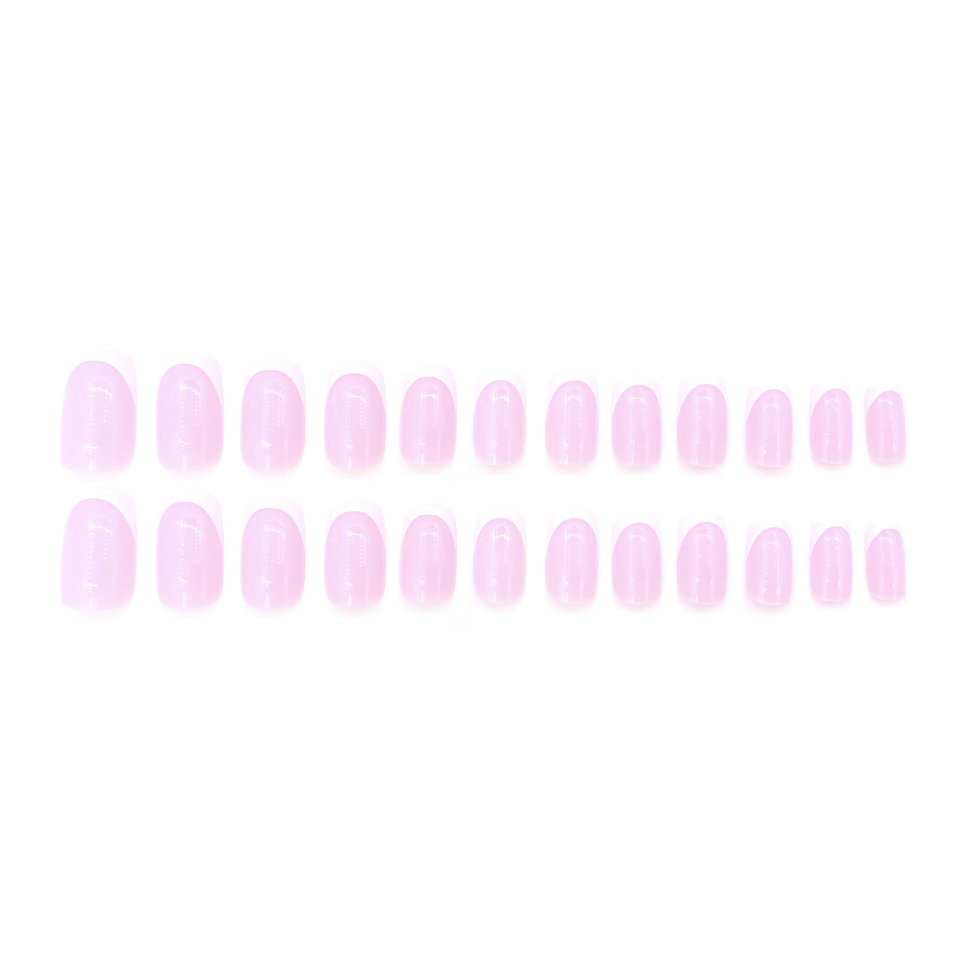 Wholesale Plastic White Edge Nail Art Stickers