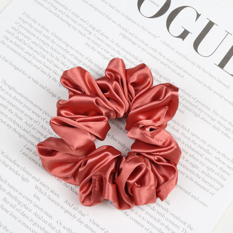 Gomas Para El Cabello Con Volantes De Terciopelo Grande Vintage al por mayor