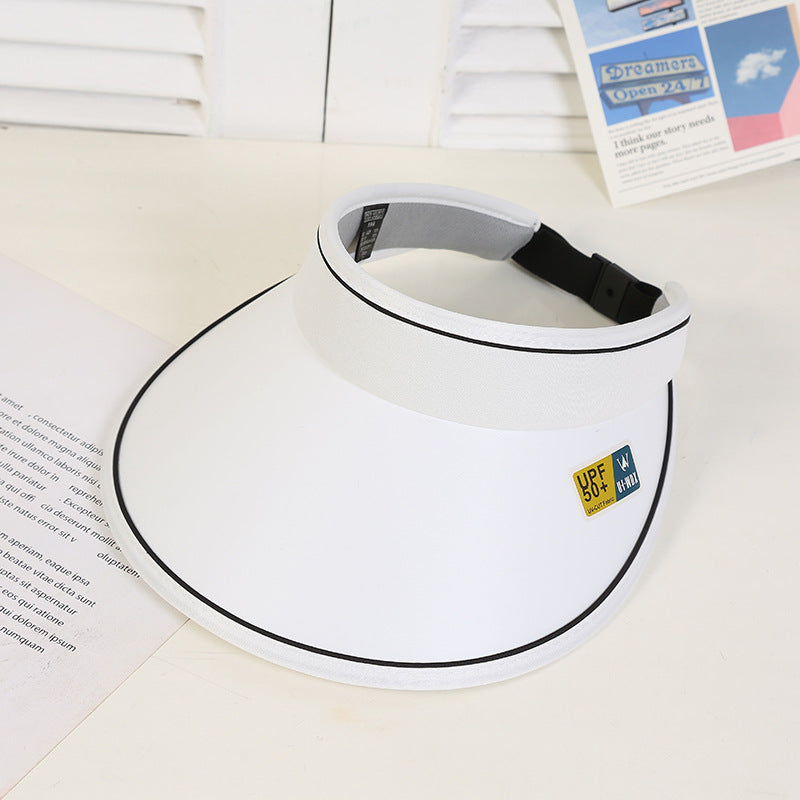 Wholesale Plastic Big Brim Sunshade Empty Hat