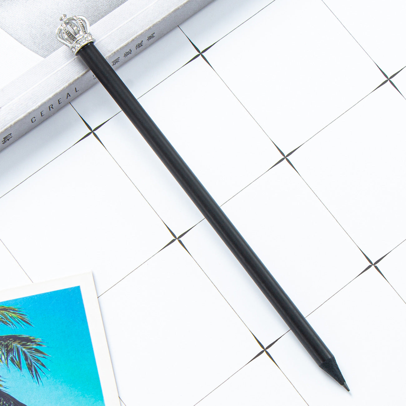 Wholesale Cartoon Crown Wooden Pencil