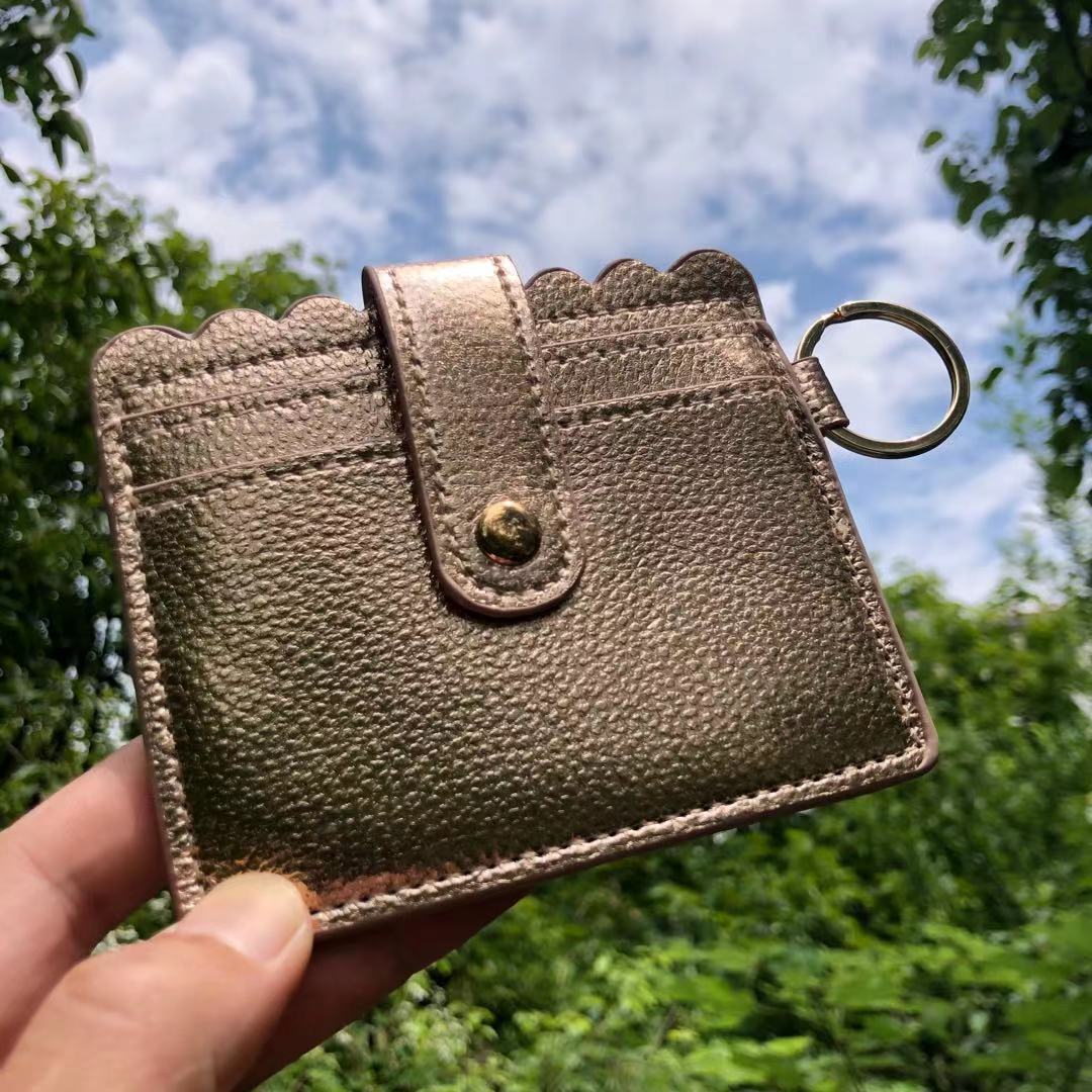 Venta al por mayor Llavero del titular de la tarjeta de la PU