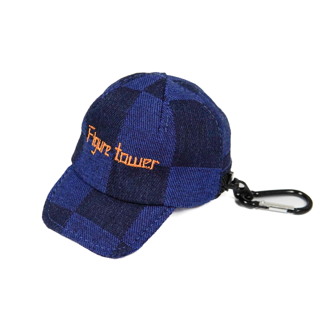 Wholesale Canvas Hat Shape Coin Purse Keychain