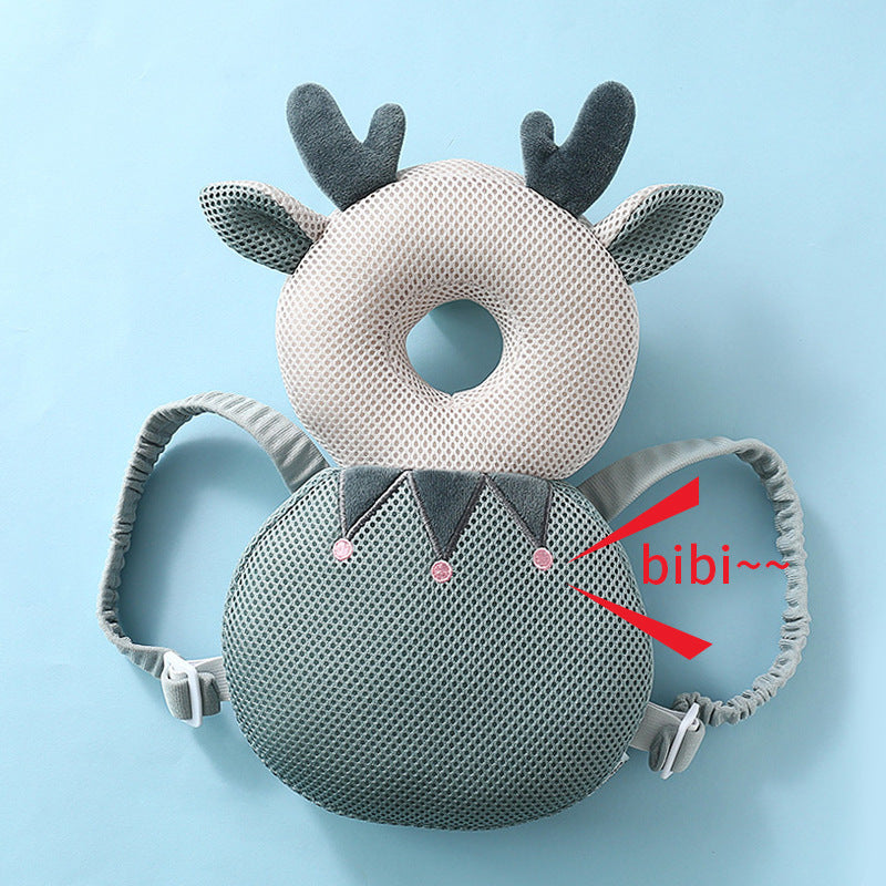 Venta al por mayor, 10 Uds., almohada de protección para la cabeza del niño pequeño, suministros para bebés de algodón