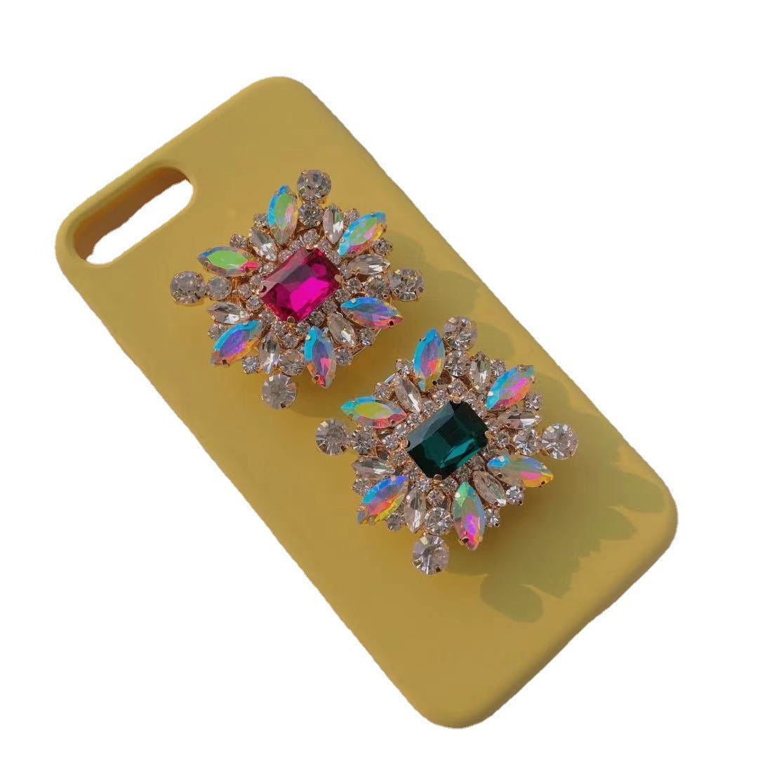 Soporte colorido al por mayor del teléfono móvil de la bolsa de aire del diamante