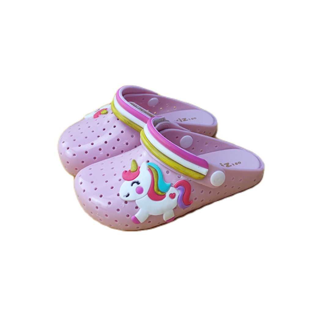 Sandalias de plataforma no deslizantes para niños de PVC para la plataforma de PVC