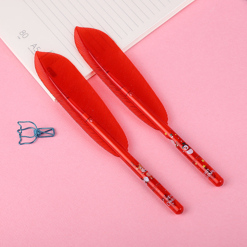 Wholesale Plastic Feather Ballpoint Pen