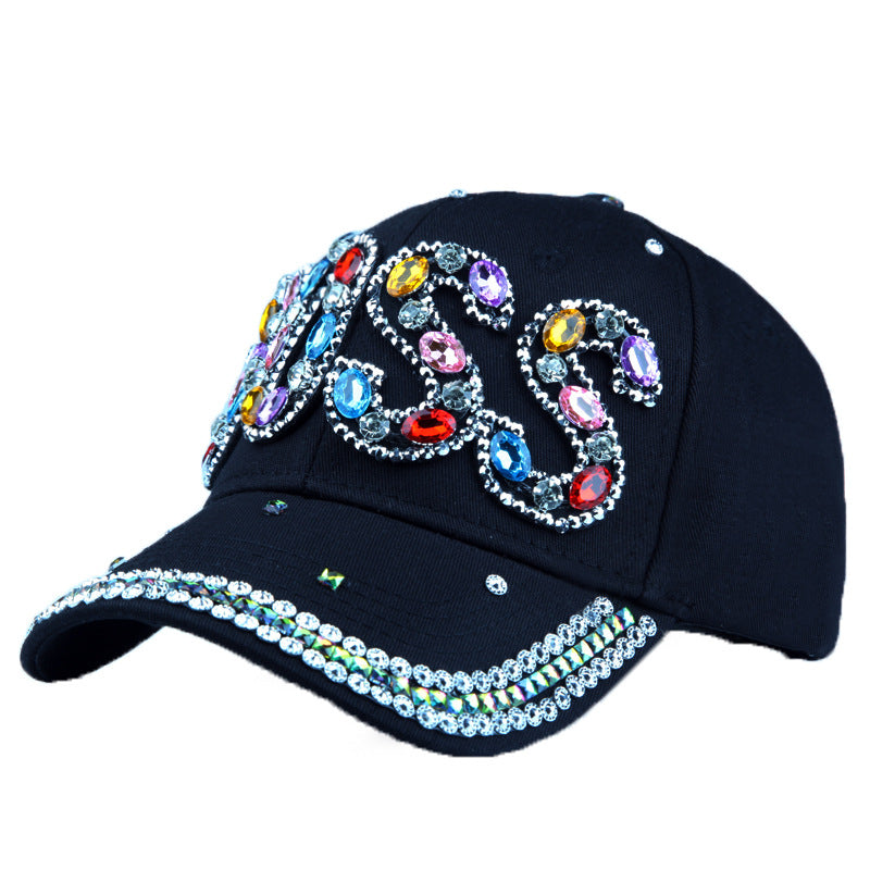 Capilla de béisbol de diamantes de letra de algodón al por mayor