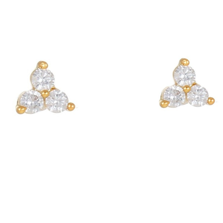 Wholesale Earring Set Geometric Zirconia Earrings Copper