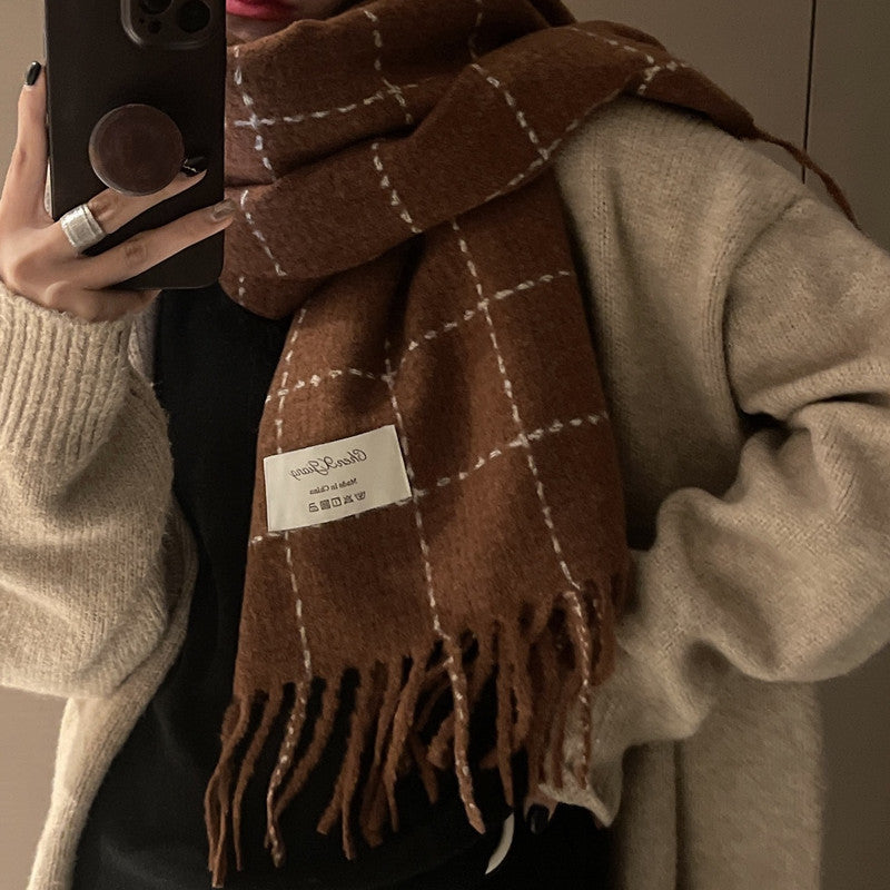 Wholesale Imitation Cashmere Warm Vintage Scarf