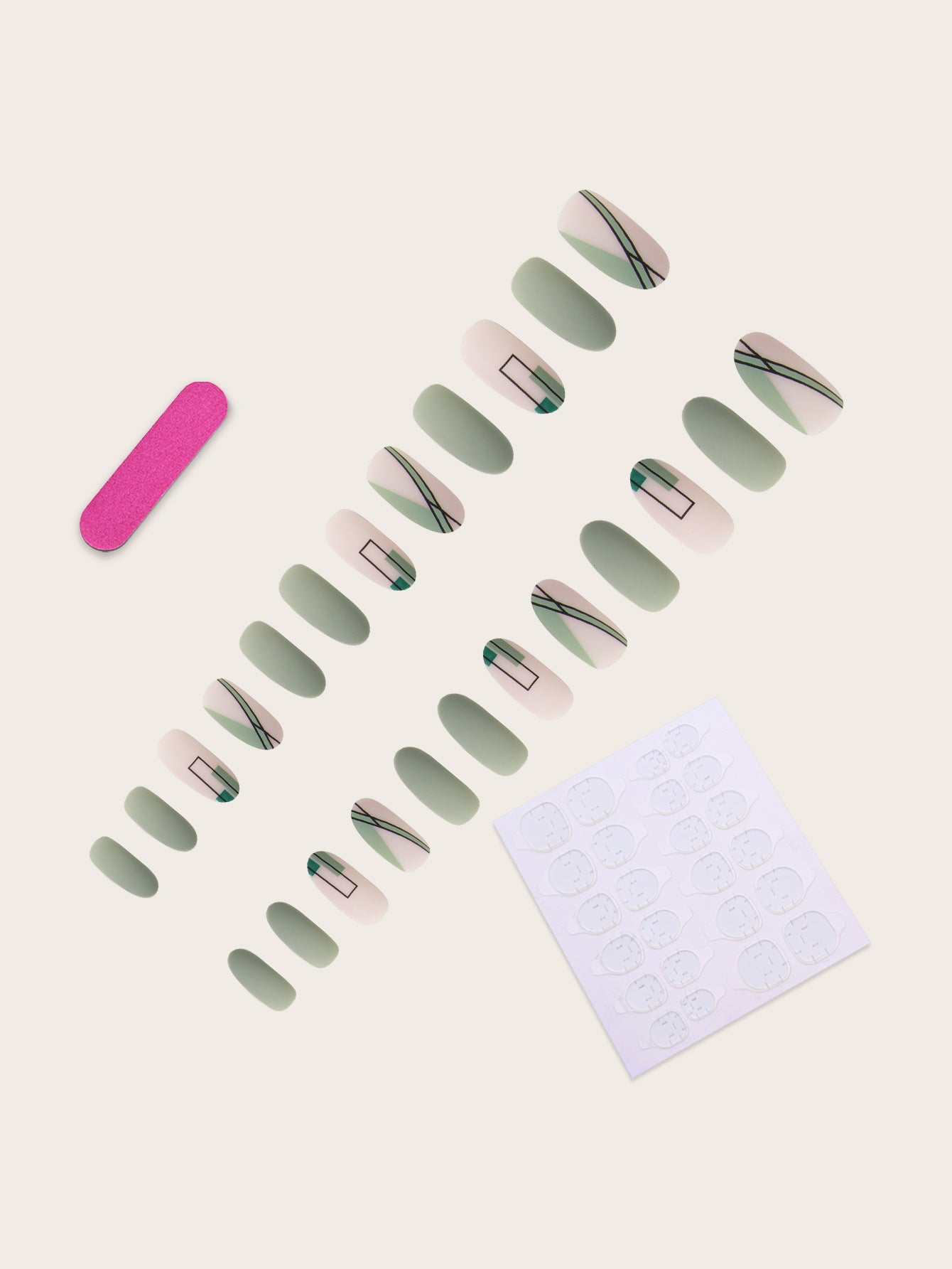 Venta al por mayor Armadura usable geométrica verde plástica