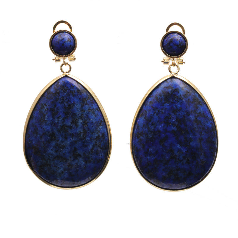 Pendientes Lapis Lazuli Gotas Turquesa al por mayor
