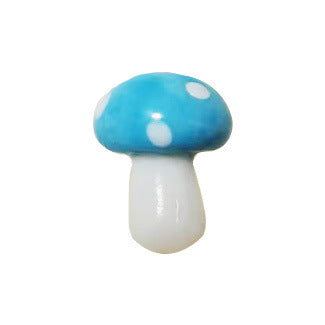 Wholesale 500PCS Colorful Glass Mushroom Beads 10mm*13mm