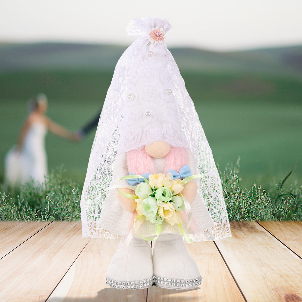 Adornos De Muñeca De Ramo No Tejidos al por mayor