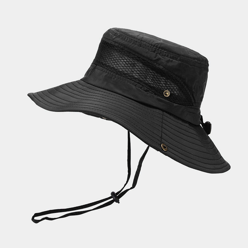 Wholesale Polyester Mesh Sunshade Fisherman Hat