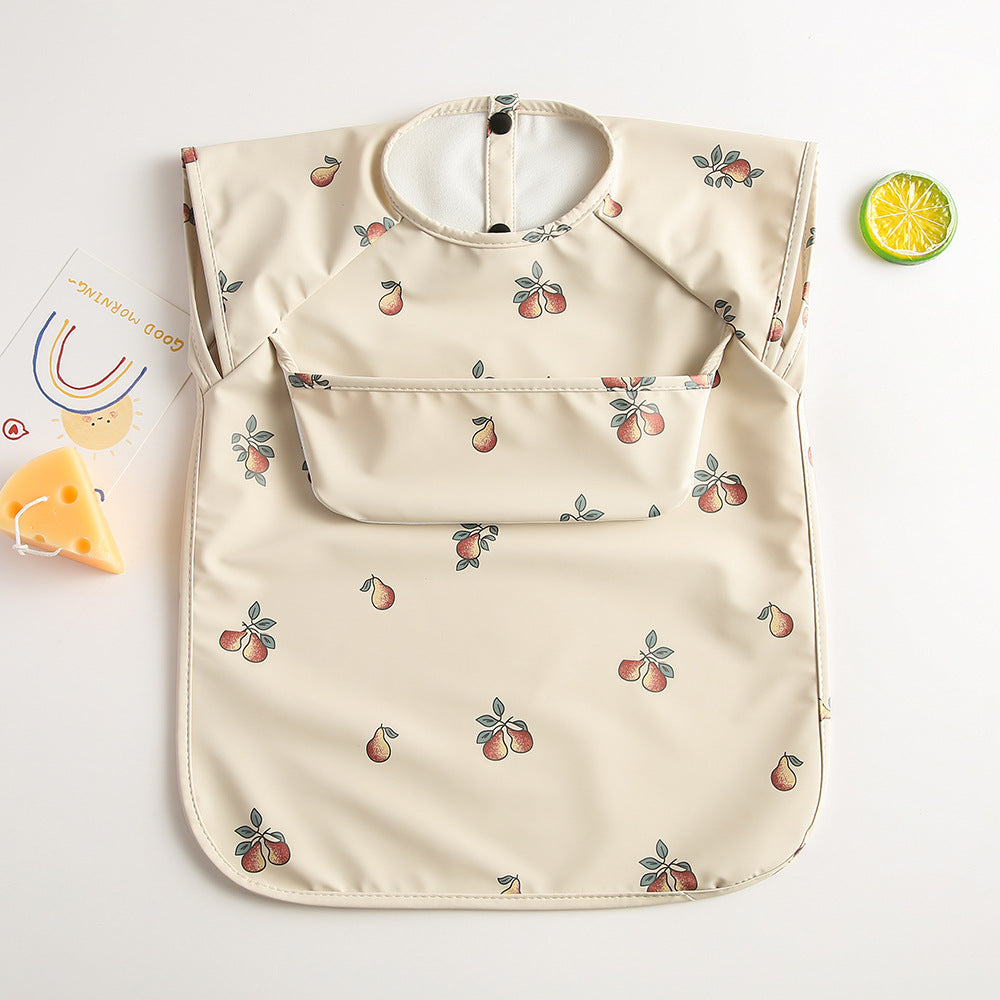 Wholesale Kids Sleeveless PU Bibs Baby Supplies