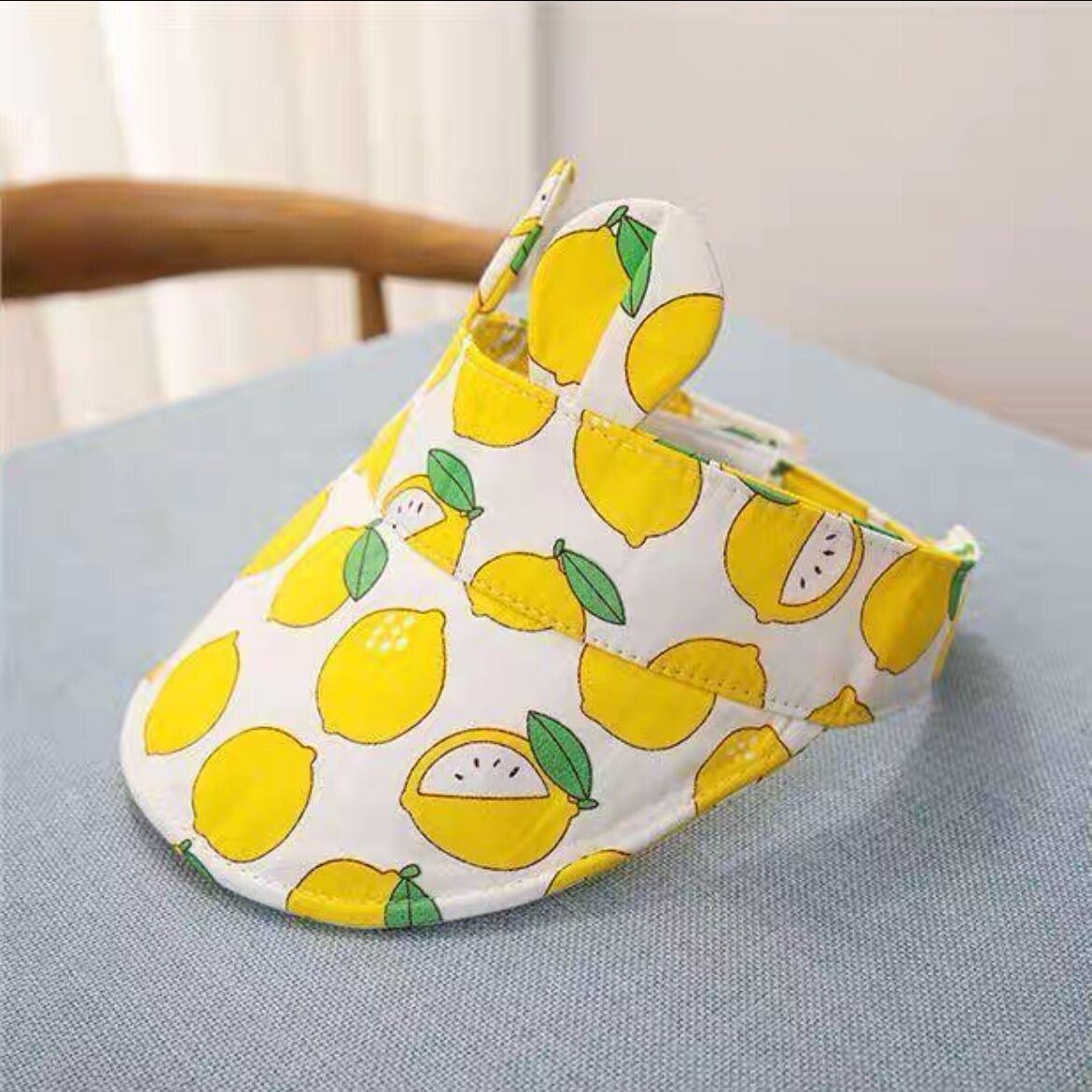 Wholesale Cotton Summer Thin Children's Large Brim Empty Top Sun Visor Hat