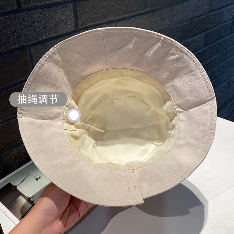 Wholesale Cotton Split Solid Color Fisherman Hat