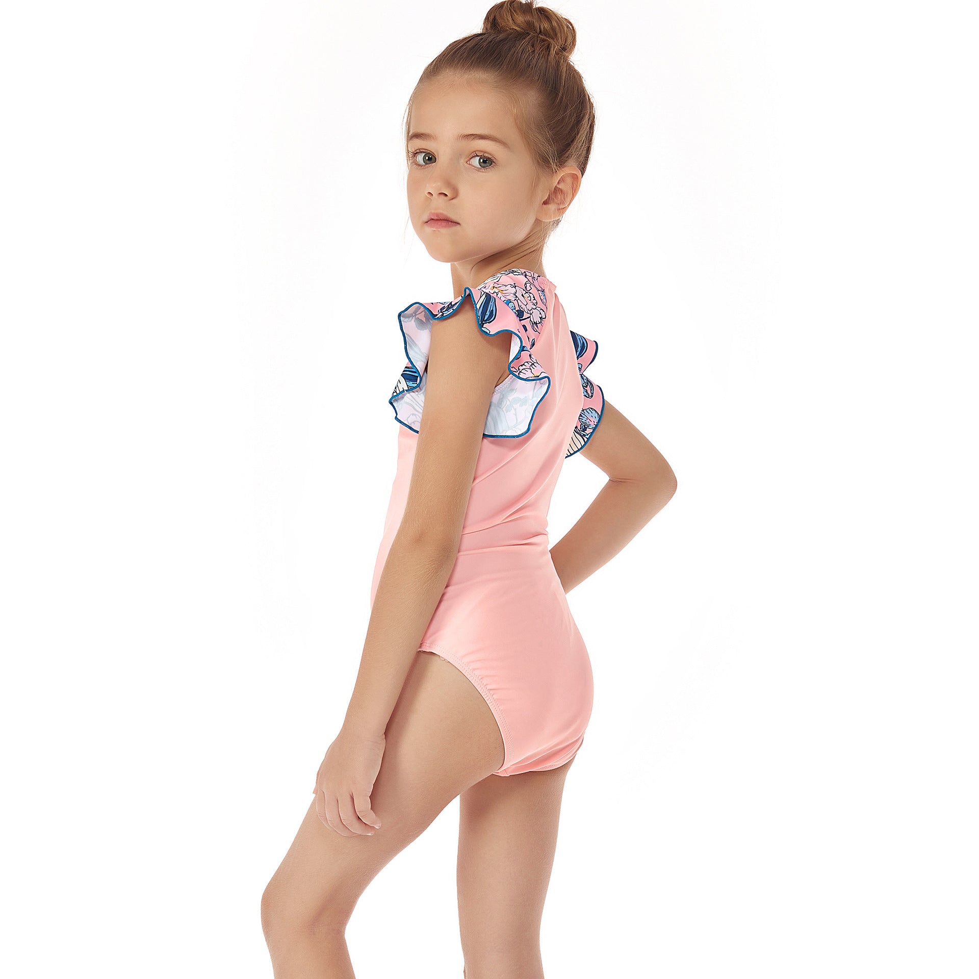 Wholesale Nylon Kids One Piece Swimwear