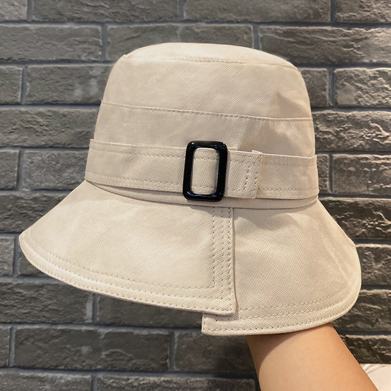 Wholesale Cotton Split Solid Color Fisherman Hat