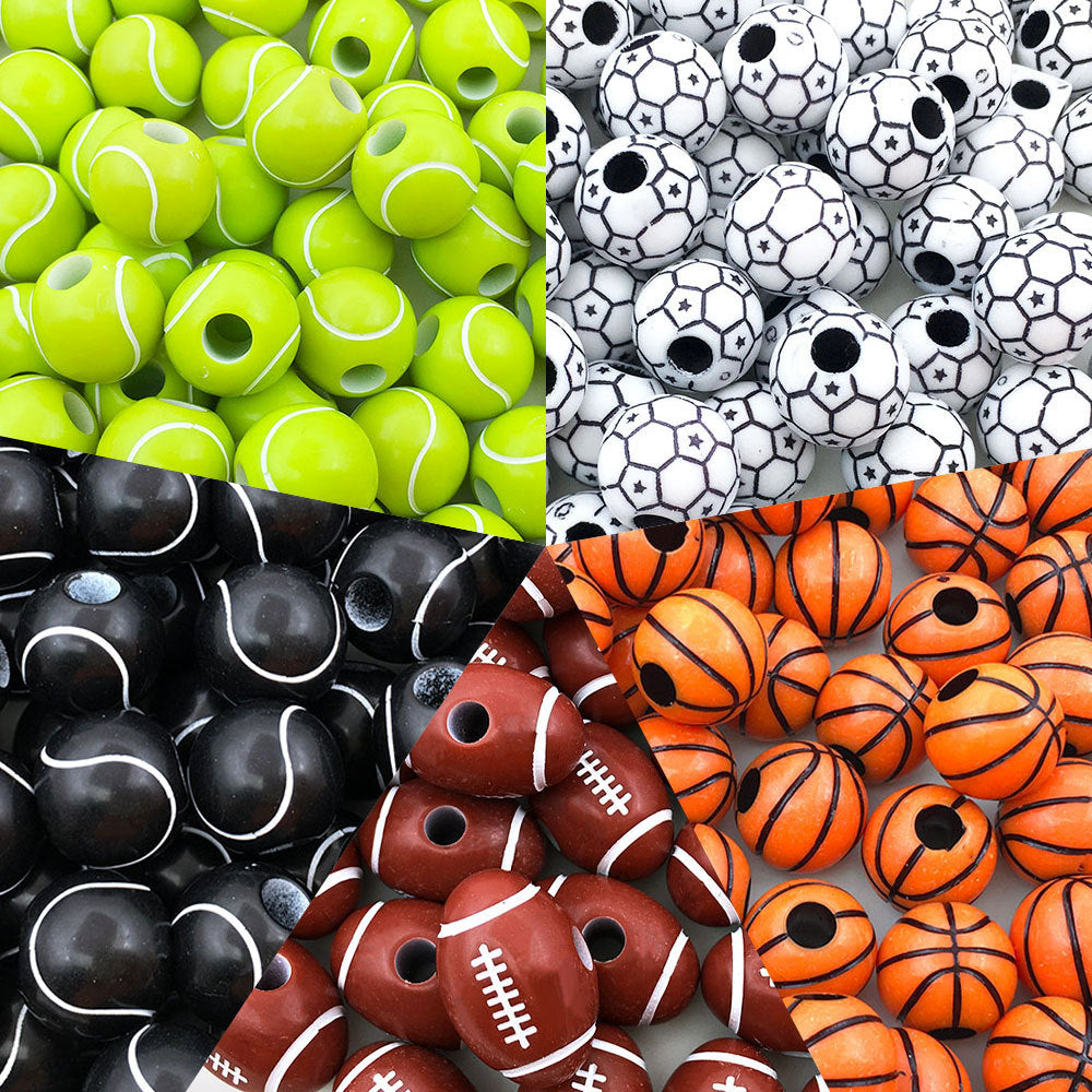 Wholesale 50PCS/Pack 10MM Acrylic Ball Beads