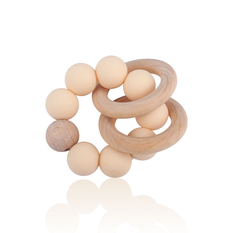 Wholesale Baby Beech Teether Bracelet Baby Supplies