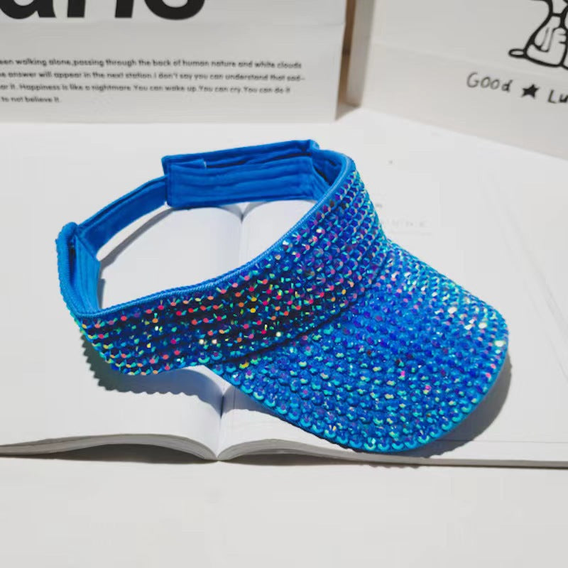 Sombrero vacío de diamantes de lona al por mayor