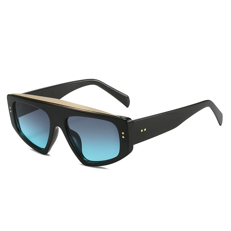 Wholesale PC Large Frame Simple Sunglasses