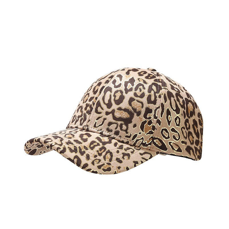 Wholesale Polyester Leopard Print Baseball Caps