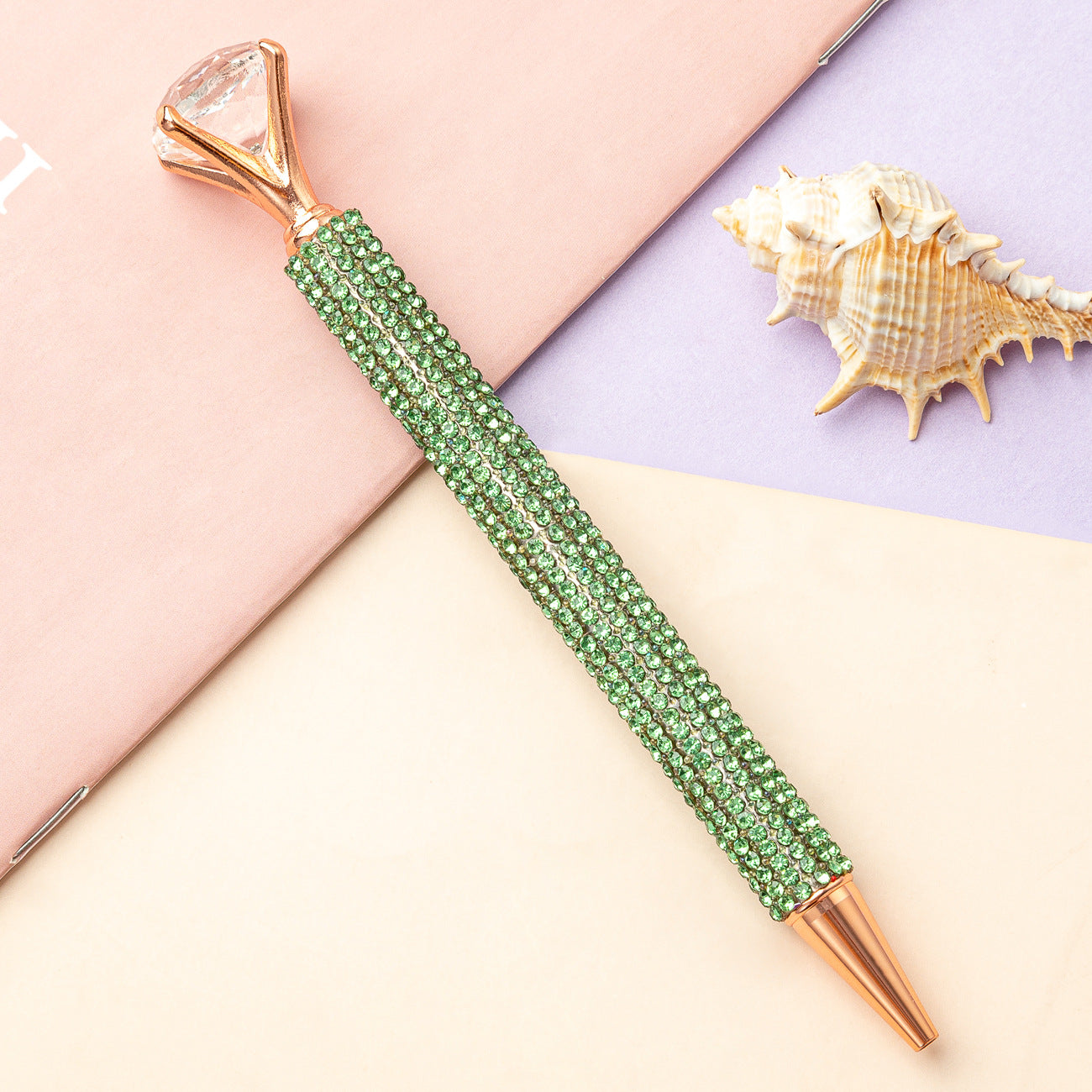 Wholesale Big Diamond Metal Ballpoint Pen