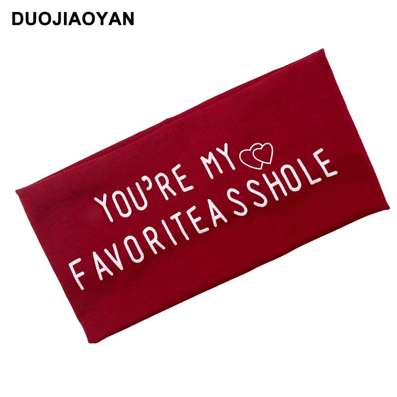 Venda al por mayor de la tela de las letras de la banda ancha 10pcs