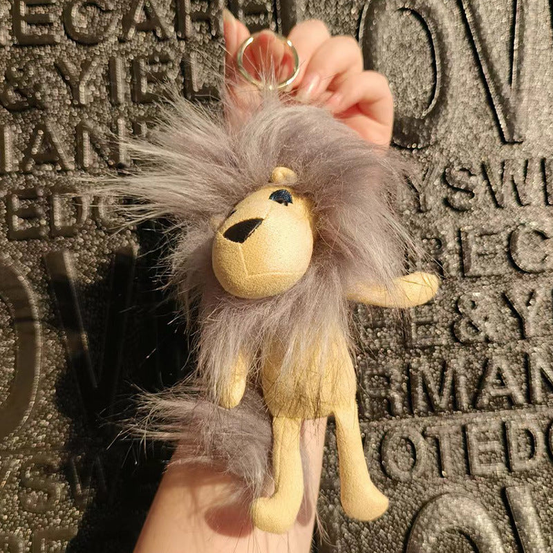 Wholesale Plush Lions Creative Key Chain