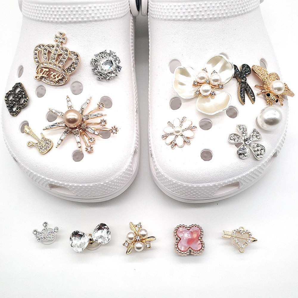 Wholesale Jewelry Diamond Clog Shoes Decoration