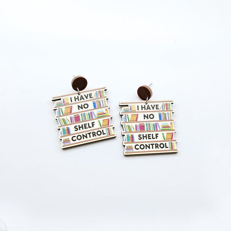 Pendientes de madera de la temporada de graduación de estantería de estabilización al por mayor