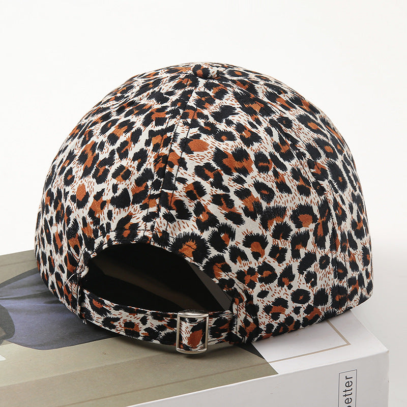 Wholesale Polyester Fiber All-match Leopard Point Bucket Hat