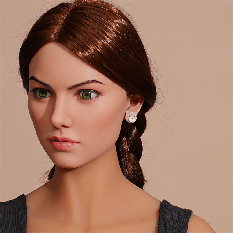 Wholesale Cute Animals Cartoon Flocking Earrings