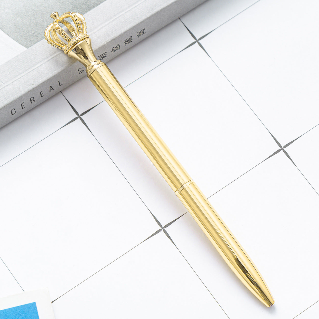 Bolígrafo De Corona De Dibujos Animados De Metal al por mayor