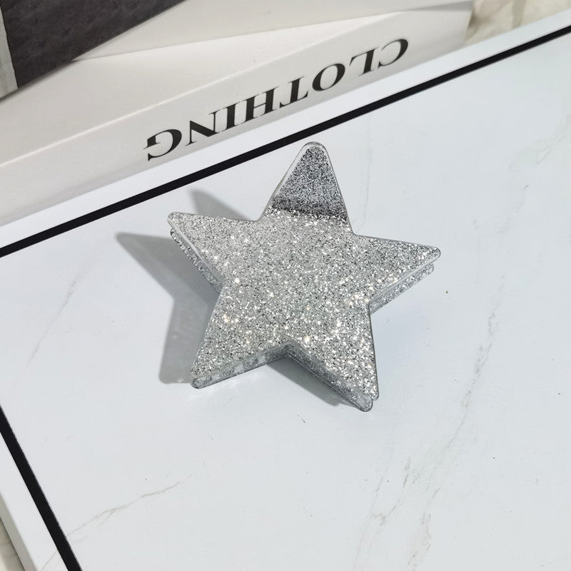 Wholesale Pentagram Acetate Hair Clips