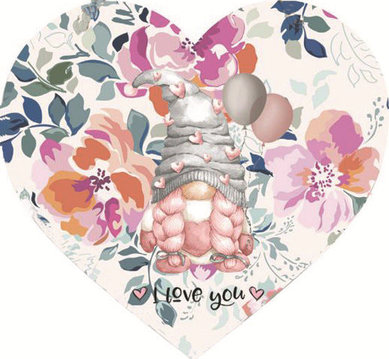 Venta al por mayor colgante de madera de la decoración del día de San Valentín del día de la madre