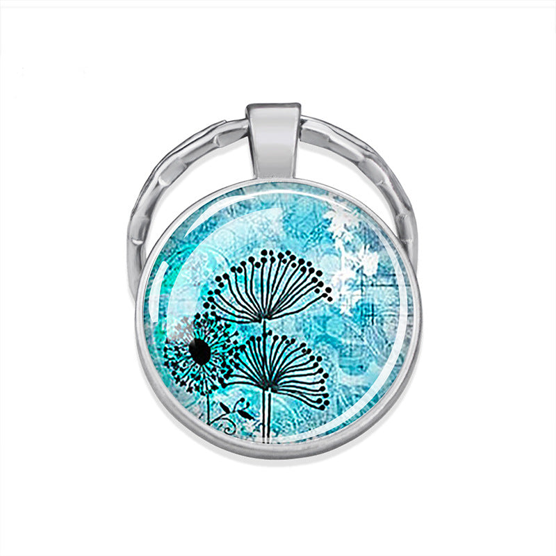 Wholesale Metal Sea Turtle Starfish Conch Keychain