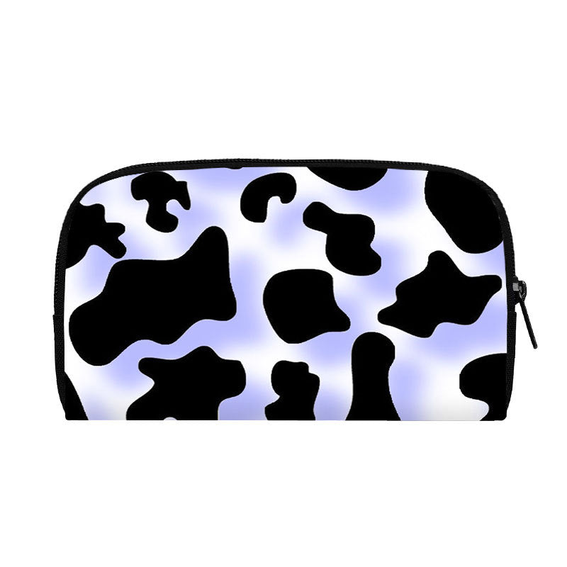 Cartera larga con estampado de leopardo y estampado de vaca al por mayor