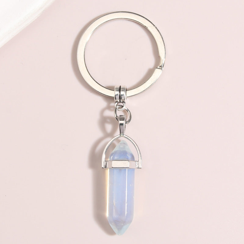 Wholesale 10PCS  Crystal Colorful Hexagon Key